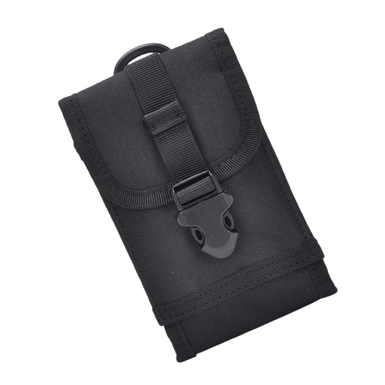 Balacoo 1PC Outdoor Sports Phone Bag Durable Oxford Waist Pouch for Men Compact and Lightweight Multi Purpose Cell Phone Case for Dance Yoga and Fitness Activities Black