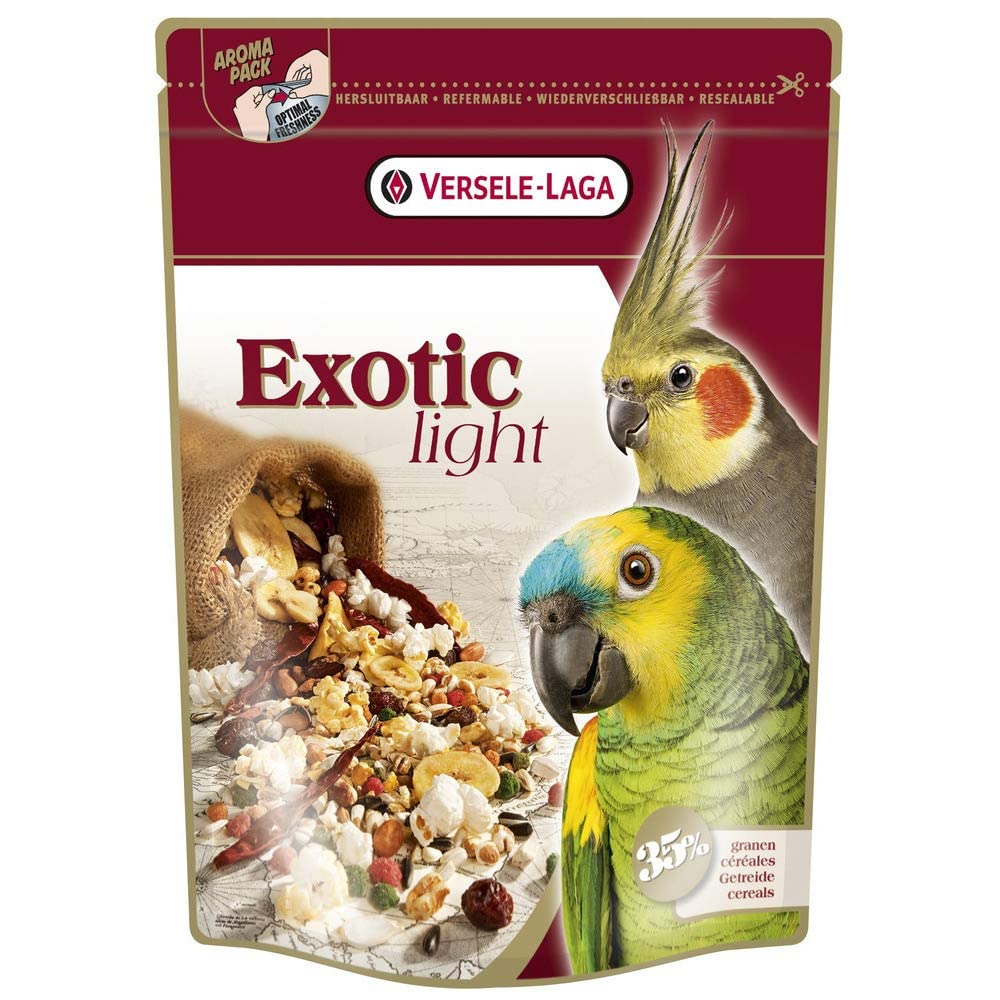 Versele-Laga Exotic Light Per Pappagalli - 2x750g Con Cereali Soffiati - Foto 6