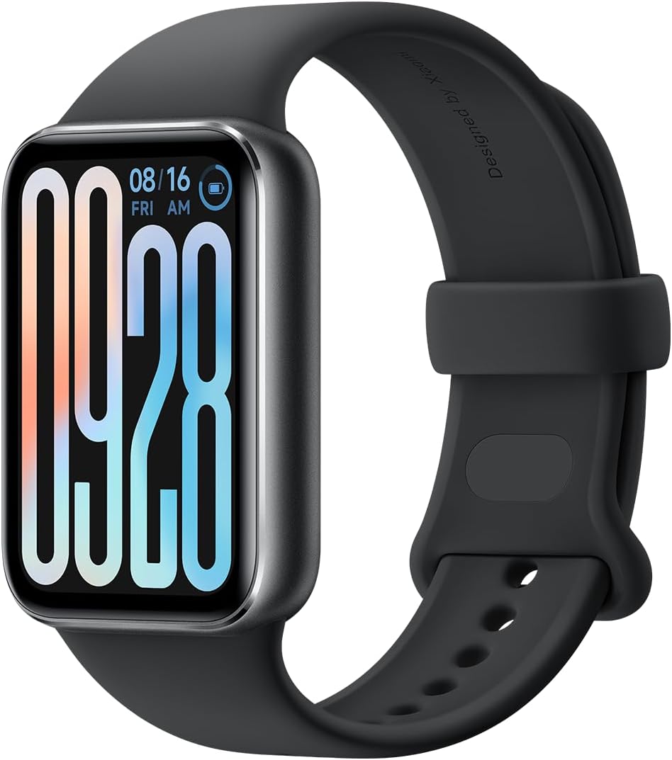 Xiaomi Smart Watch, Xiaomi Band 9 Pro, 1.74-Inch Organic EL, 21-Day Continuous Use, 24-Hour Health Management, Built-in GNSS, Incoming Call Notifications, LINE App Notifications, iPhone & Android Compatible, Obsidian Black