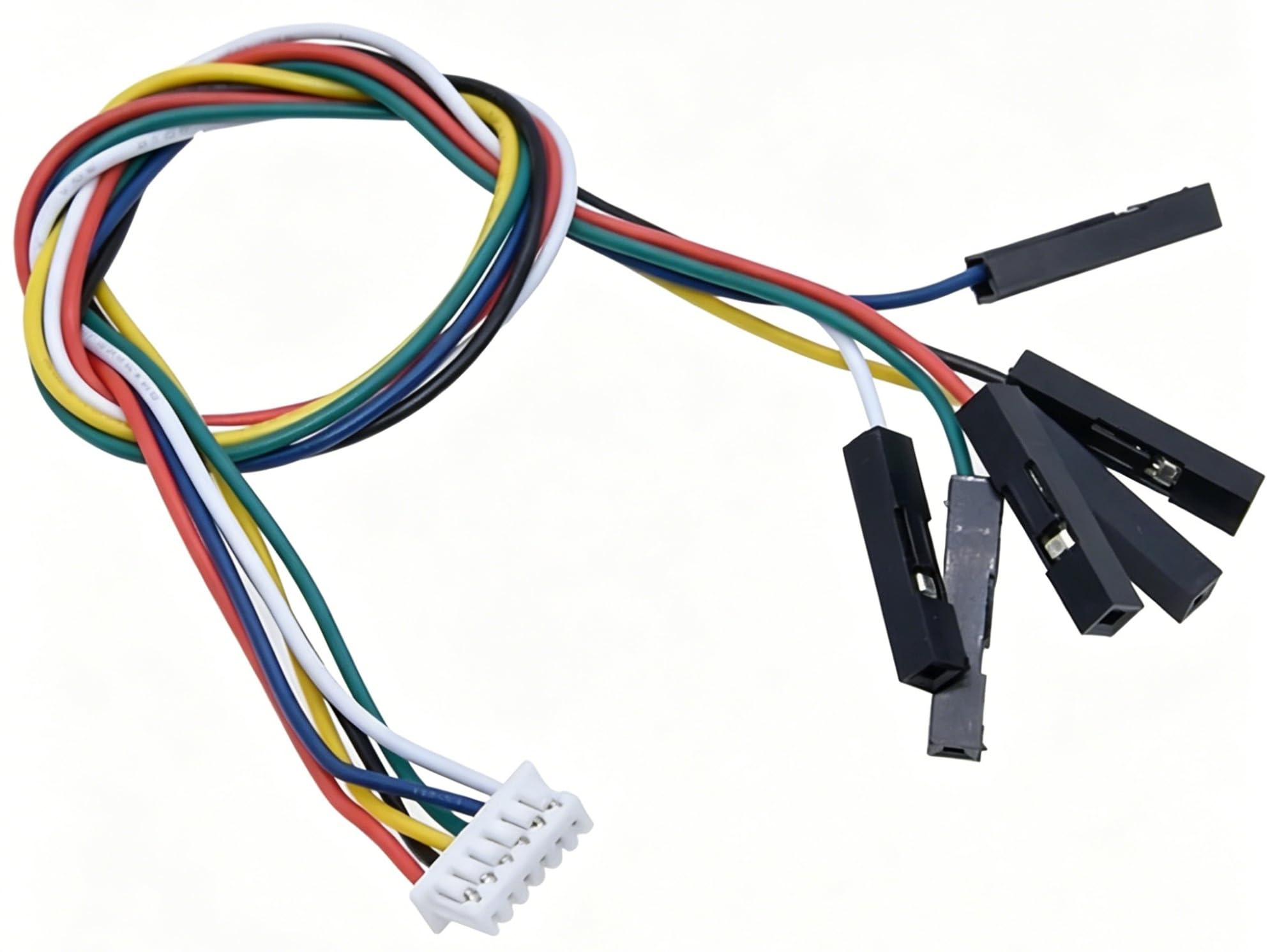 10 Uds. Cable electrónico MX1.25 Dupont 2,54mm, conector macho/hembra 2-6 pines multicolor(200MM,TO DUPONT FEMALE_10PCS_5P)