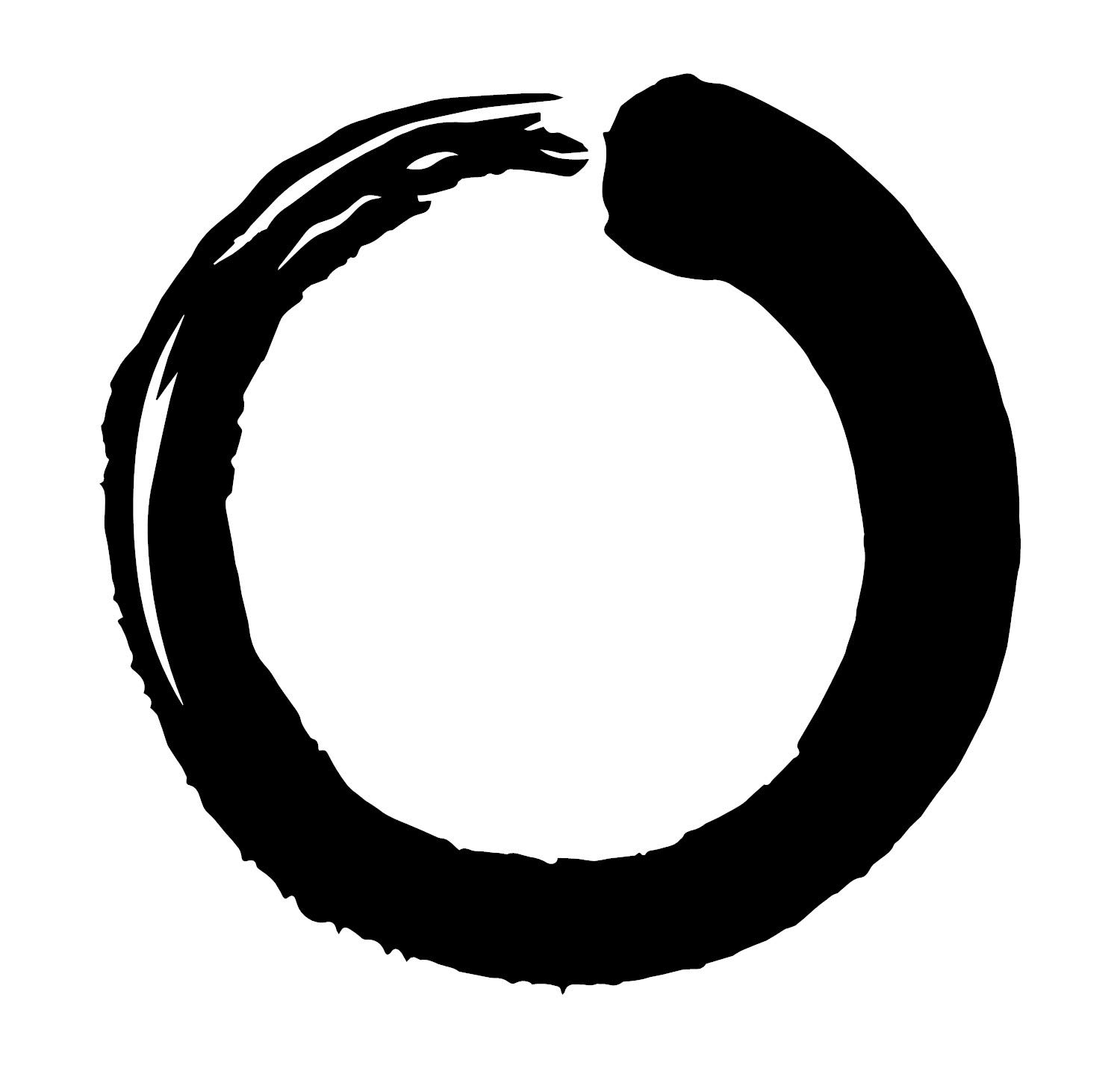 Buy This Zen Art Wall Decal is a Vinyl Wall Decal of an enso Circle