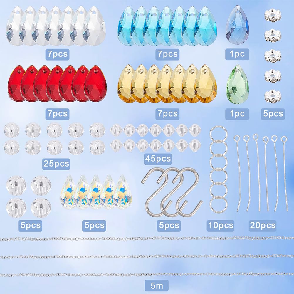 SUNNYCLUE 1 boîte 4 Ensembles connecteur Attrape Soleil de Jardin en Forme de Papillon et Cristaux Arc-en-Ciel Attrape-Soleil Étoile Lune Perles Gemmes Kit de Fabrication pour Fenêtre Extérieur Décor SUNNYCLUE 1 boîte 4 Ensembles connecteur Attrape Soleil de Jardin en Forme de Papillon et Cristaux Arc-en-Ciel Attrape-Soleil Étoile Lune Perles Gemmes Kit de Fabrication pour Fenêtre Extérieur Décor