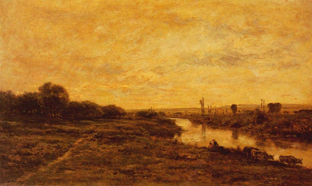 Amazon.co.jp: 22 点の絵画 ラ・セーヌ、コンフランの風景