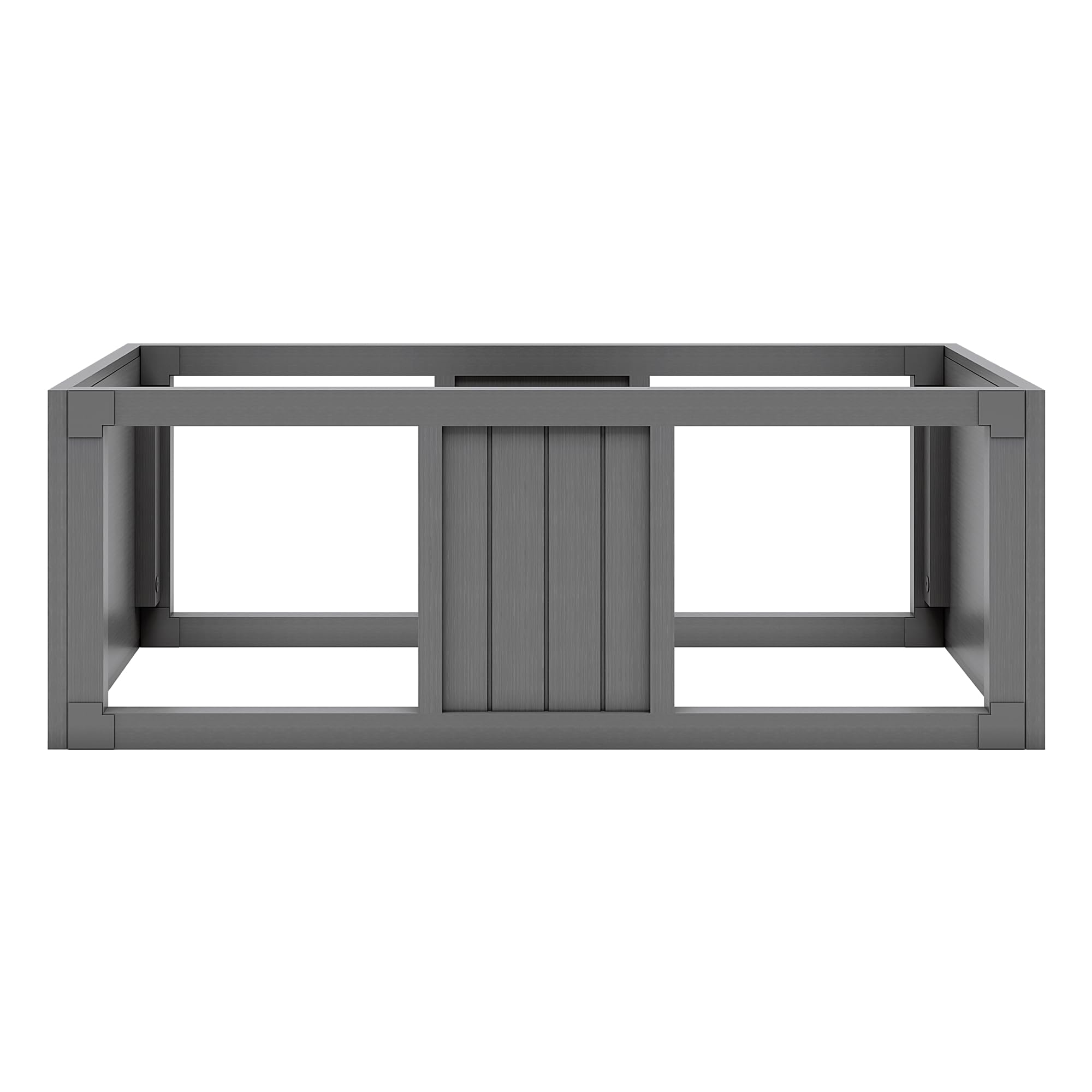 New Age Pet ECOFLEX Mojave Reptile Stacker, Medium - Durable, Moisture-Resistant Wood Plastic Composite, Easy to Clean, Supports Lighting Setups, Gray - 10 Year Warranty