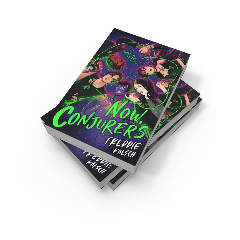 Now, Conjurers: A heart-breaking, LGBTQ dark romance for young adults, with star-crossed lovers – perfect for fans of V.E.Schwab and 90s cult-classic The Craft.