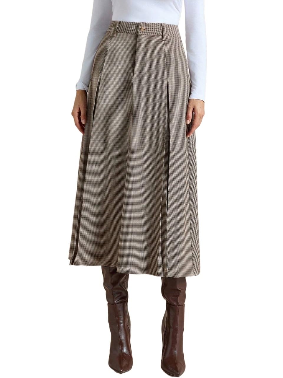 Womens Trendy Skirt High Waist Skirt Fall Clothing