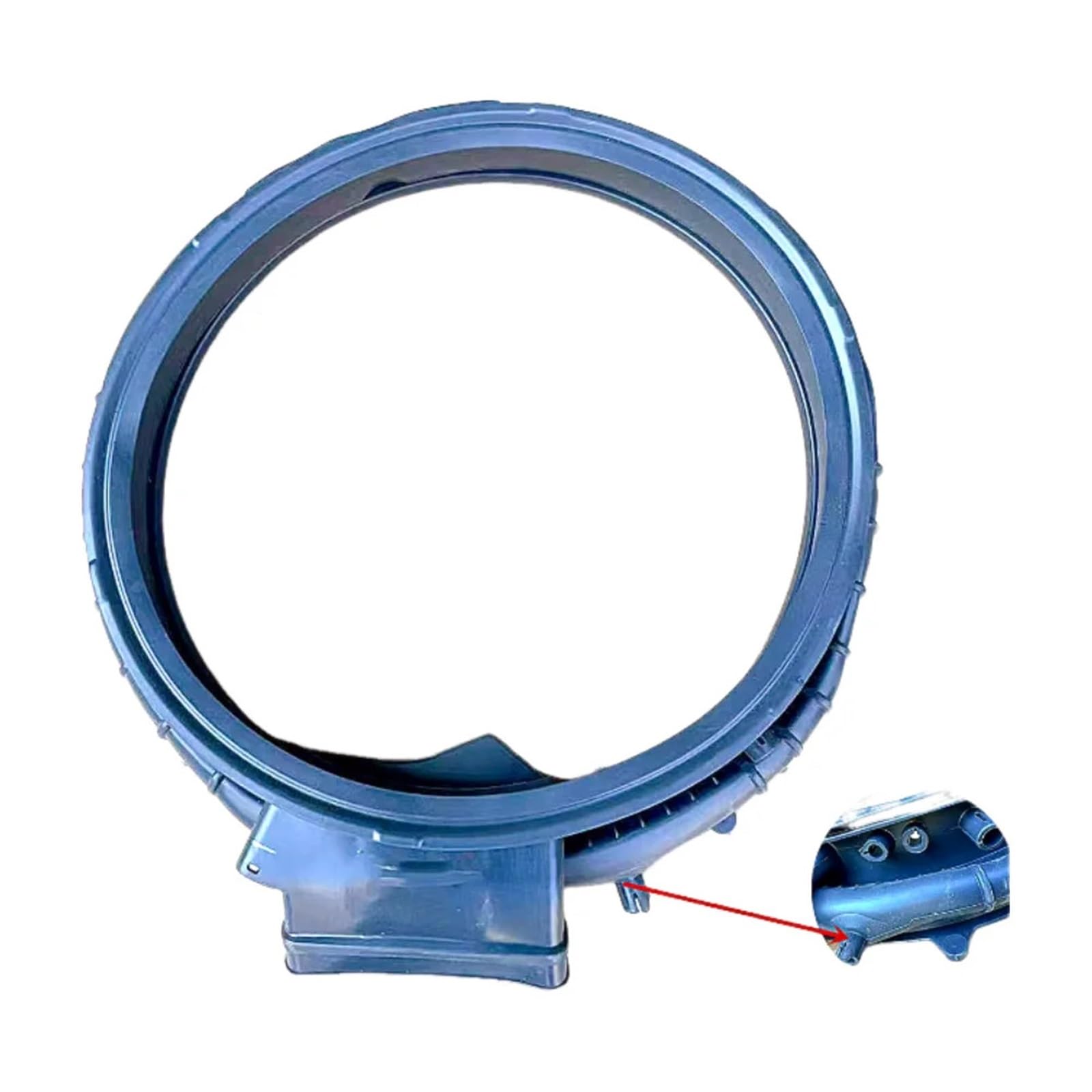 Anello Di Tenuta for Porta, Compatibile for Haier, 0020301796M 0020301453F 0020301796U 0020301796A 0020301796Y 0020301796N Parti Di Ricambio In Gomma Antiperdita for Lavatrice(0020301796M)