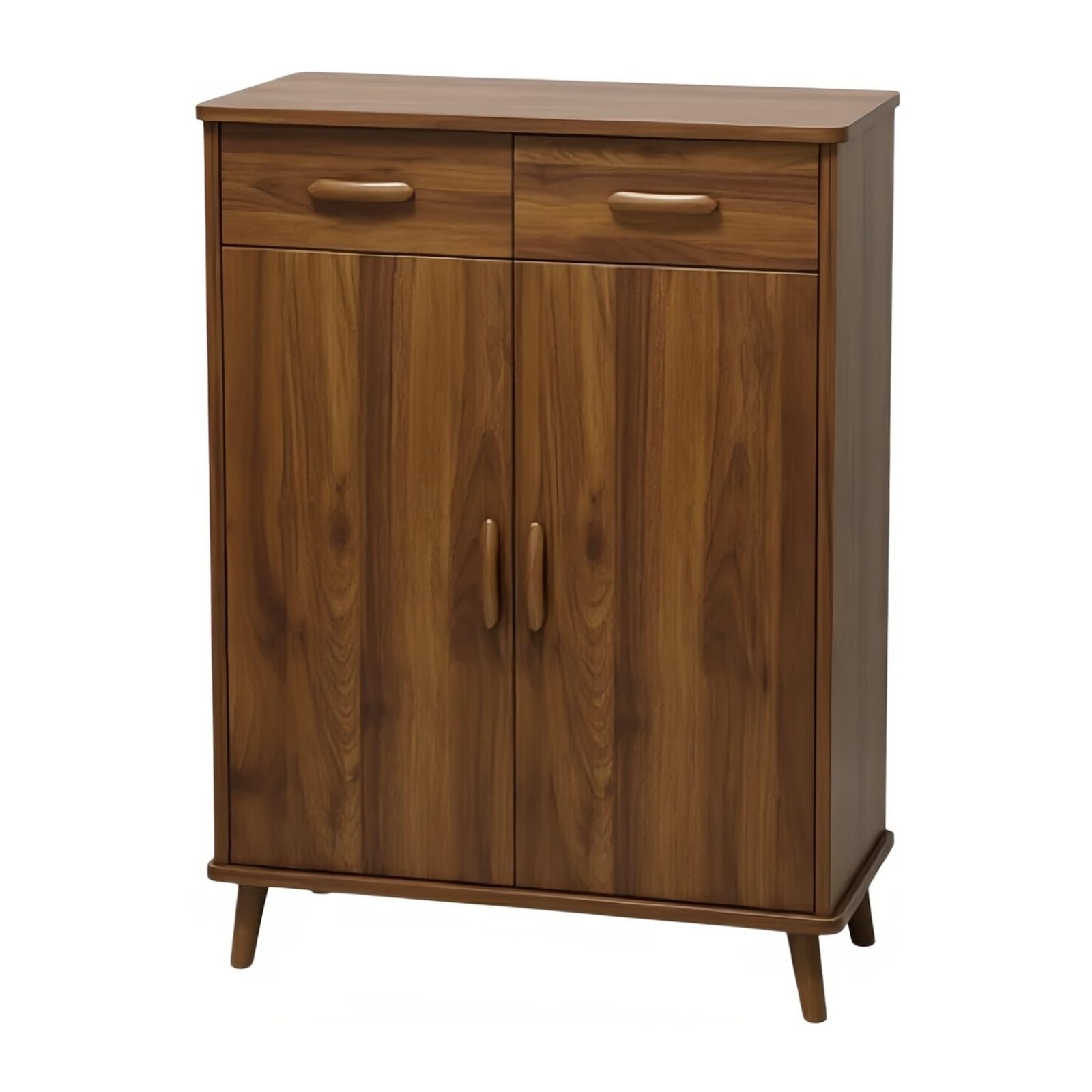 XUJUAN-0227 Shoe Cabinet Narrow Shoe Cabinet Household Doorway Indoor Corridor Hallway Entryway Rack(Medium)