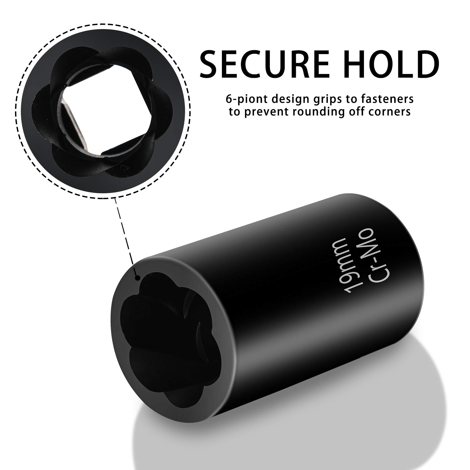 Buy Twist Socket Set Lug Nut Remover Extractor Tool 5 Piece Metric Bolt and Lug Nut Extractor