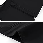 XUJI Women Transgender Tomboy FTM Zip Up Breathable Half Chest Binder