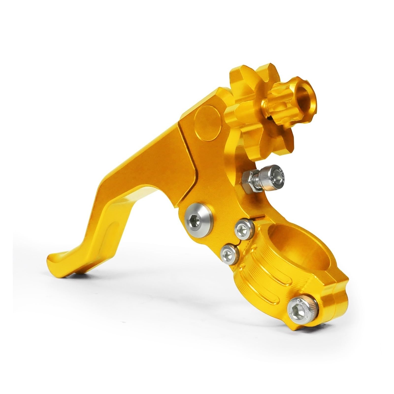 Ningruibhd Gold Brake Levers Clutch Lever For Crf450r For Kawasaki For Suzuki Universal 22Mm Shorty Stunt Clutch Lever Easy Pull Cable System(Gold)