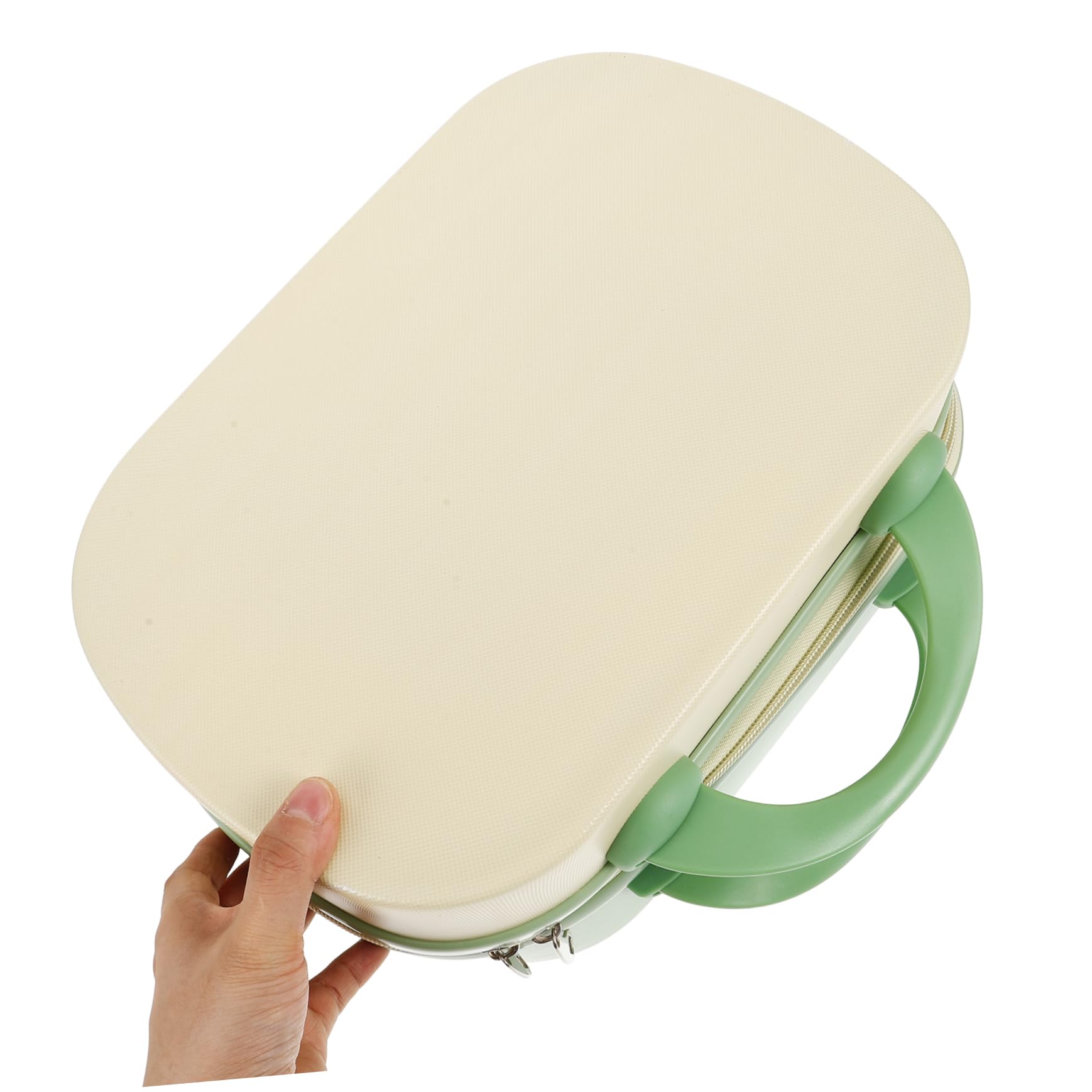 Ipetboom Borsa da Viaggio per Cosmetici 14 Pollici Abs Resistente Scomparto Pennelli per Make-up Artist e Donne