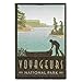 Voyageurs National Park Patch Minnesota Forest Waterways Sublimated Iron On