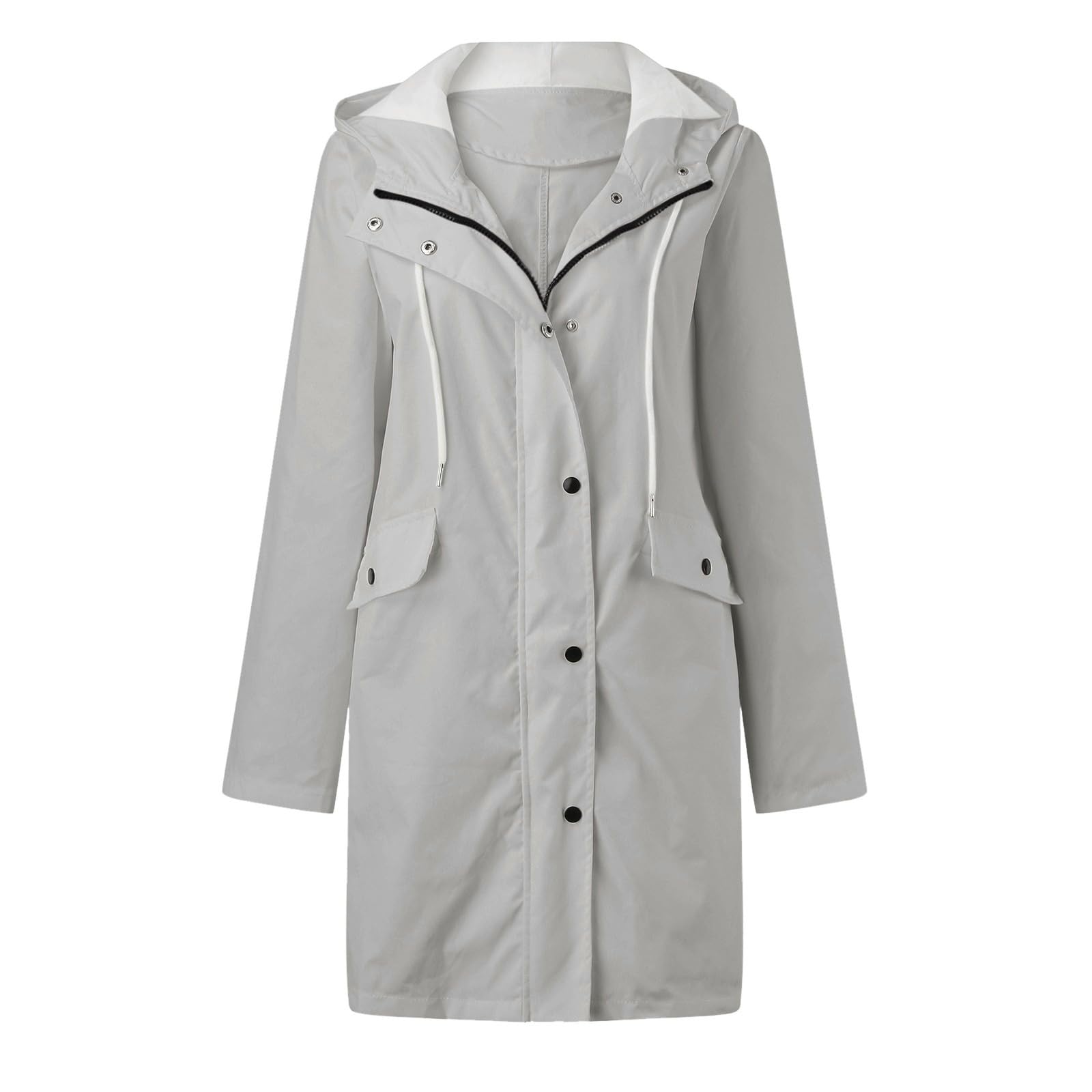 Chaqueta Impermeable Para Mujer, Transpirable, Tallas Grandes, Impermeable, Softshell Negra, Amarilla Exteriores, De Transición, Ligera Parka Mujer Chubasquero Rojo Chaquetones Casual