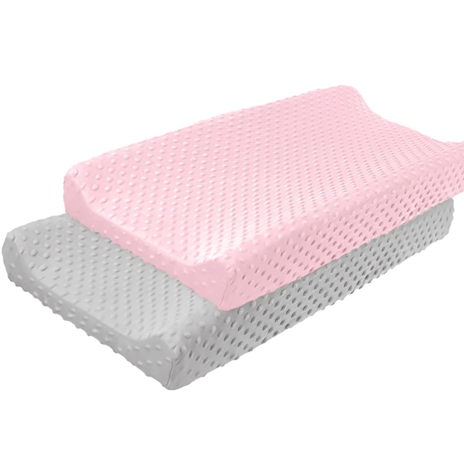 Tsophreniq Changing Pad Covers Soft Stretchy Fabric Changing Pad Sheets for Toddler Newborns Unisex Replacement Breathable Covers Dots Sheet