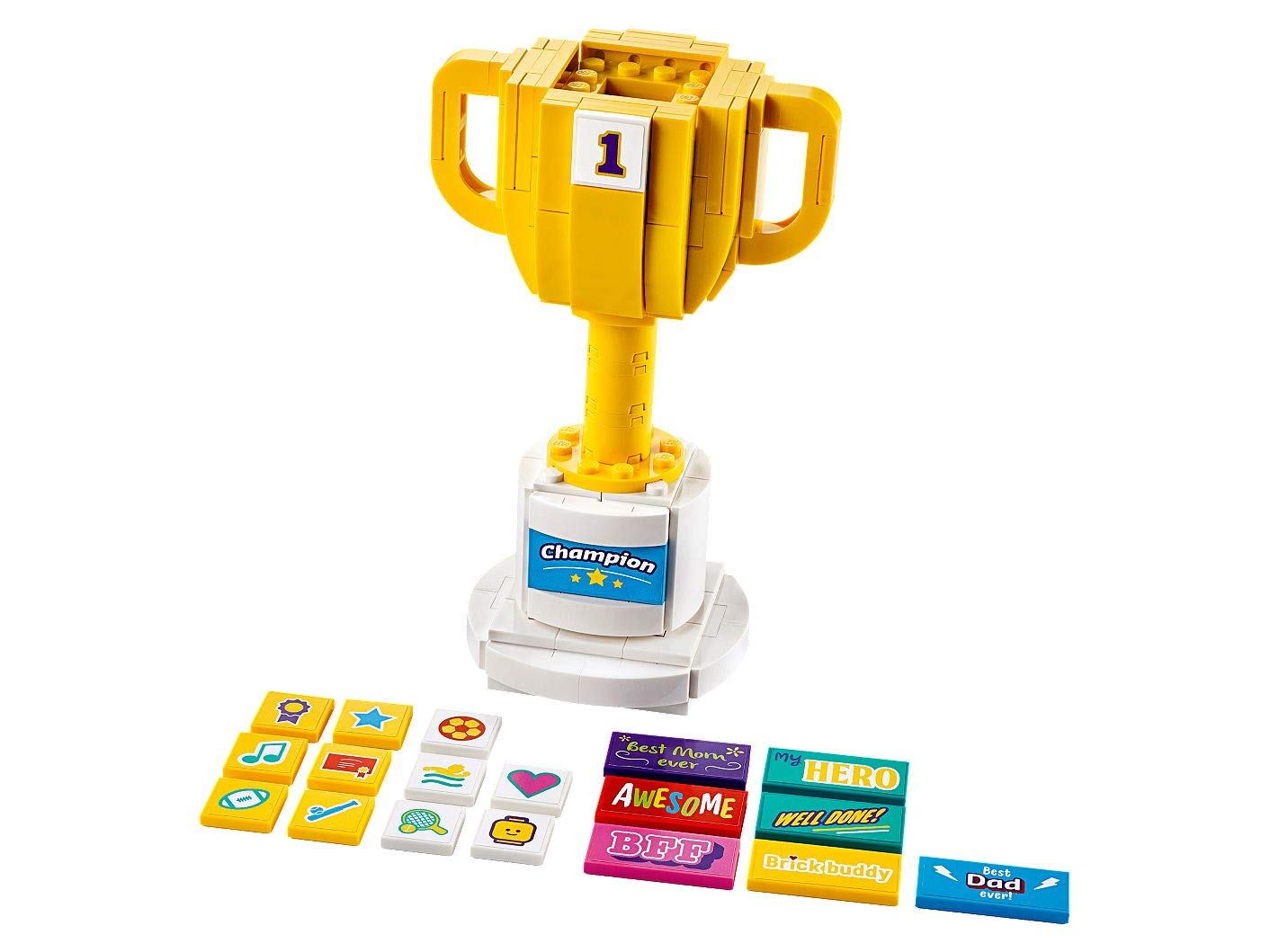 Unbekannt Lego Siegerpokal 40385 Champion Iconic Pokal Trophy