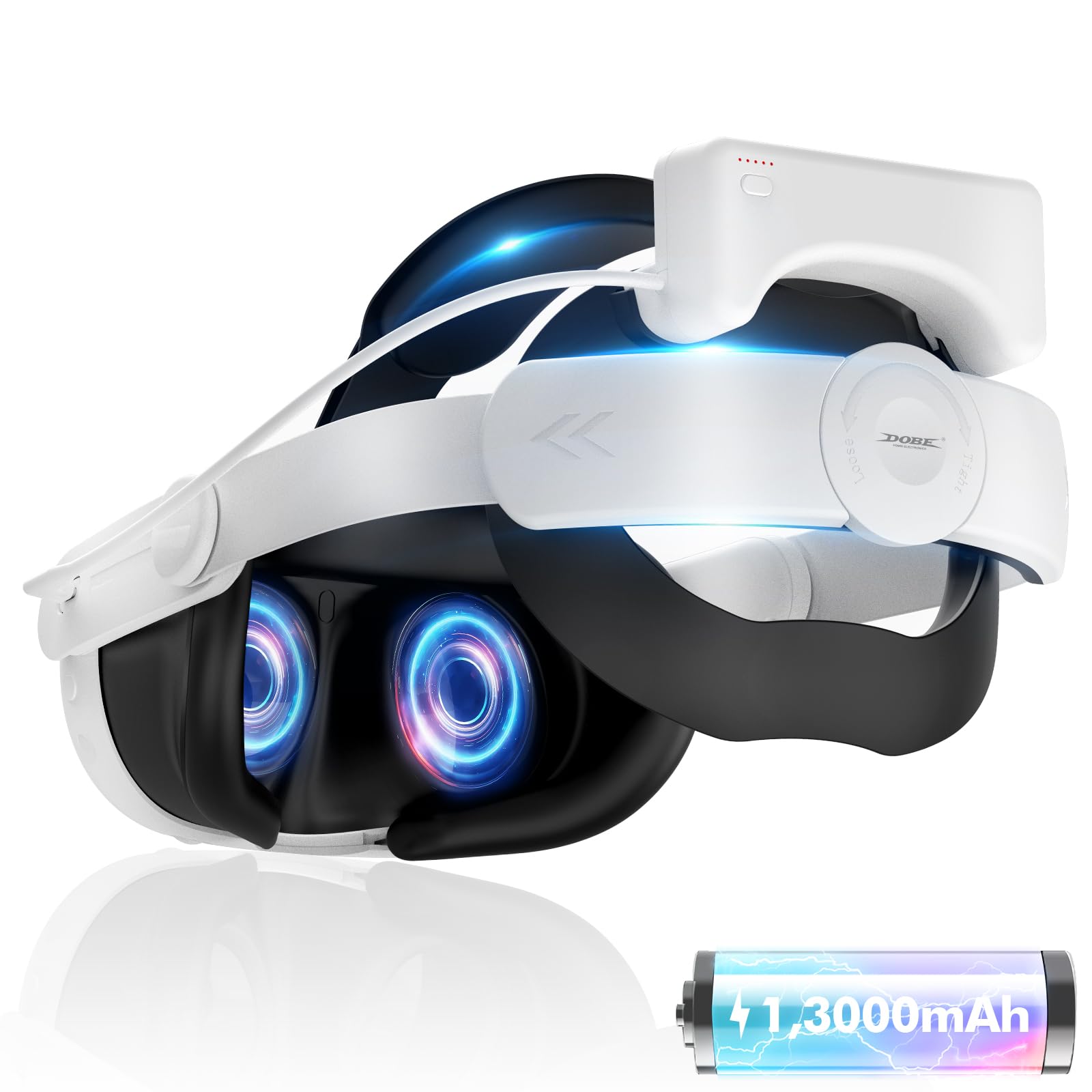 Amazon.com: Battery Head Strap 13000mAh Compatible with Meta