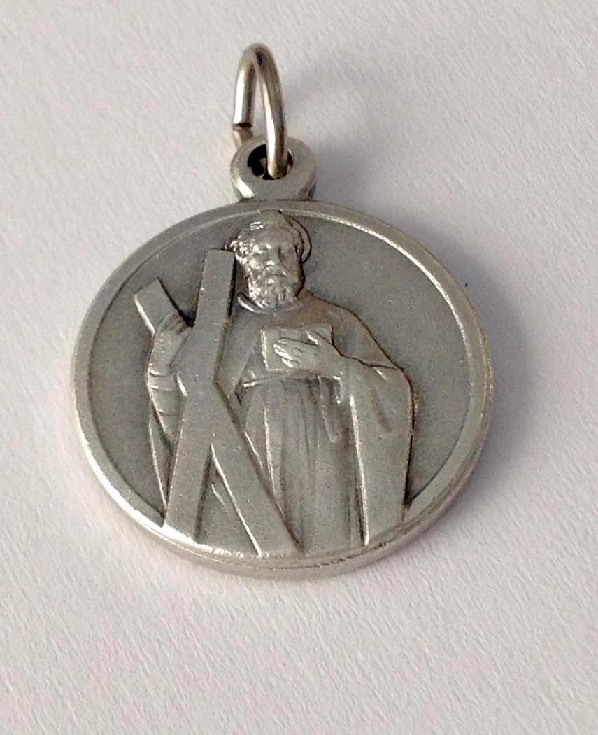 I G J SAINT ANDREW THE APOSTLE MEDAL - THE PATRON SAINTS MEDALS - 100% MADE IN ITALY