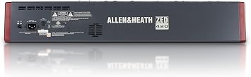 Allen & Heath ZED-420 Touring Quality Live Audio Mixer with 16 Mono and 4 Stereo Inputs, 4 Groups, 6 Aux/Monitor Sends, 7x2 Matrix and USB I/O (AH-ZED-420)