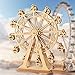 3D Wooden Puzzles for Adults, Building Crafts Toy Gift for Adult & Teens - Ferris Wheel (120PCS)