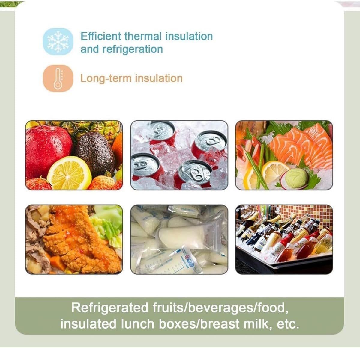 クーラーボックス 小型 8L 冷蔵ボックス 保冷バッグ 3層断熱 保冷 保温 防水 軽量 クーラー クーラーバッグ ランチバッグ 携