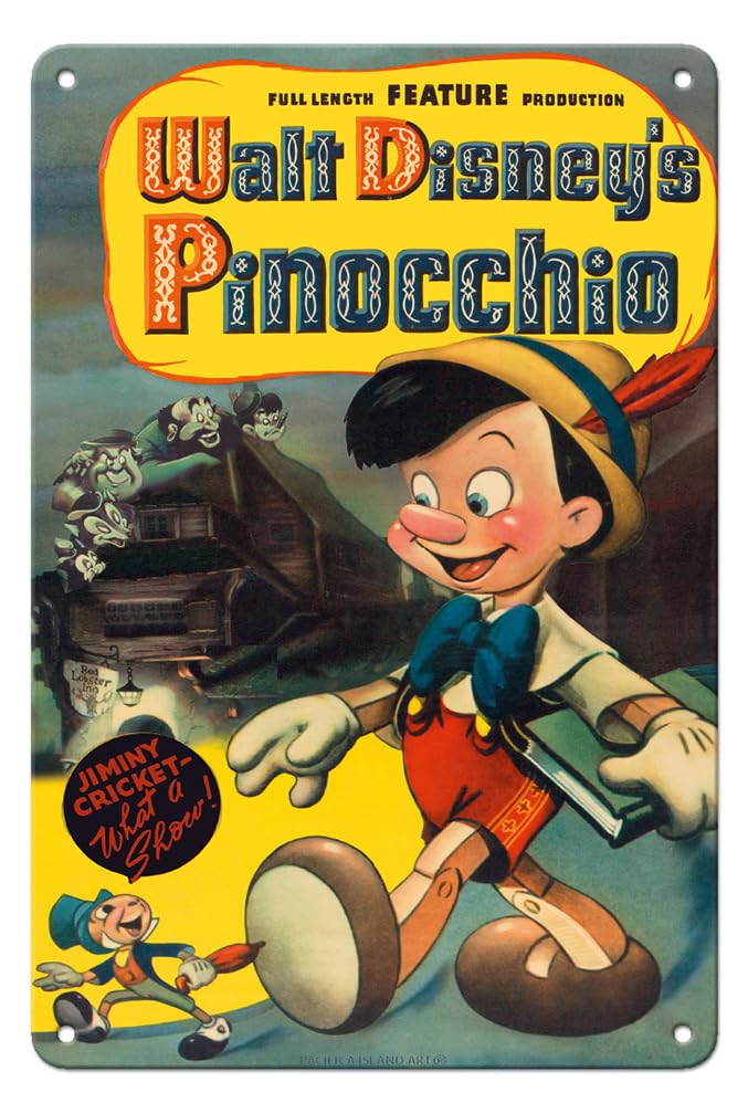 Amazon.com: Walt Disney's Pinocchio - with Jiminy Cricket