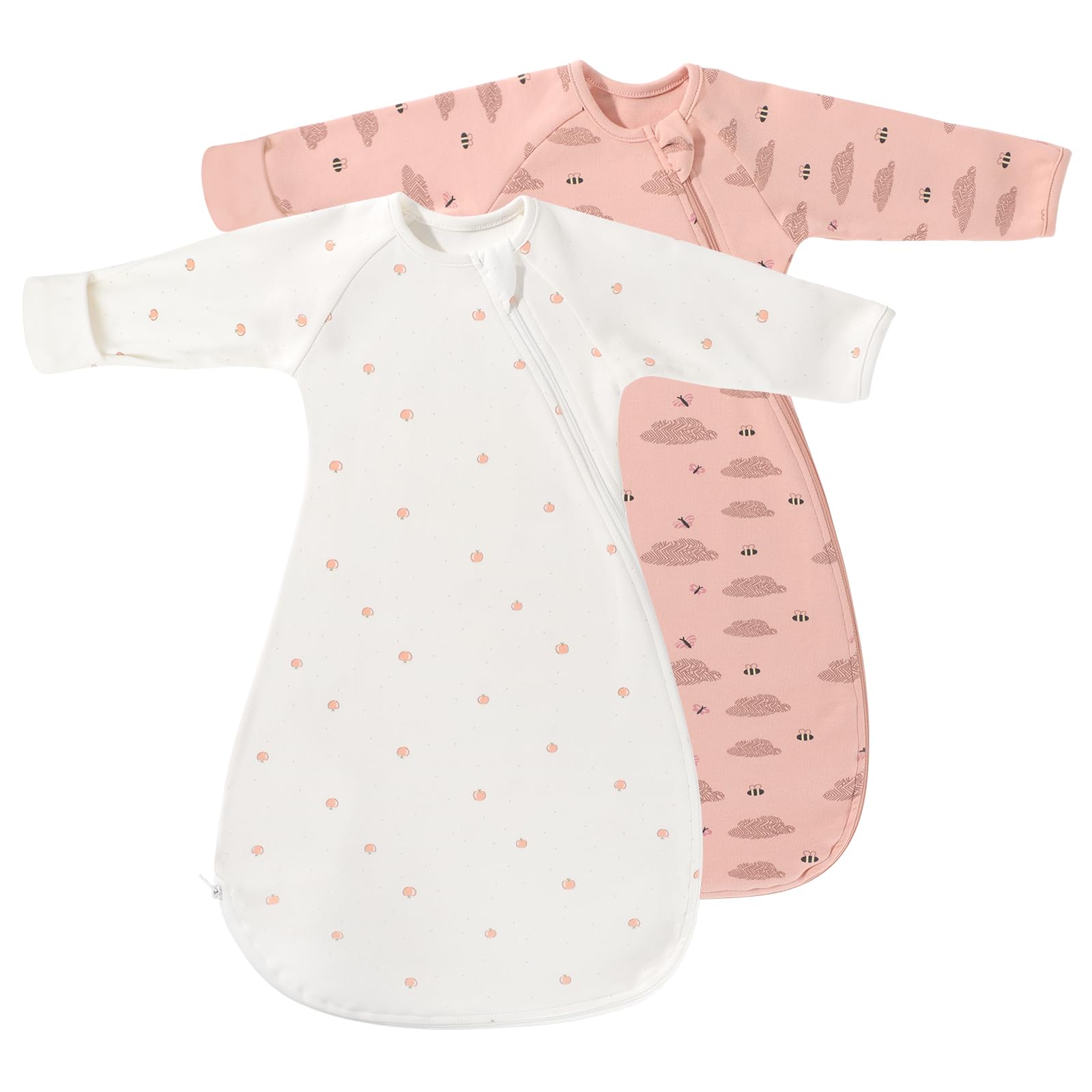 Photo 1 of Knirose Organic Cotton Swaddling Sleep Sacks (2 Pack) M