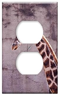 Switch Plate Outlet Cover - Giraffe Zoo Netherlands Neck Animal Wild Animal