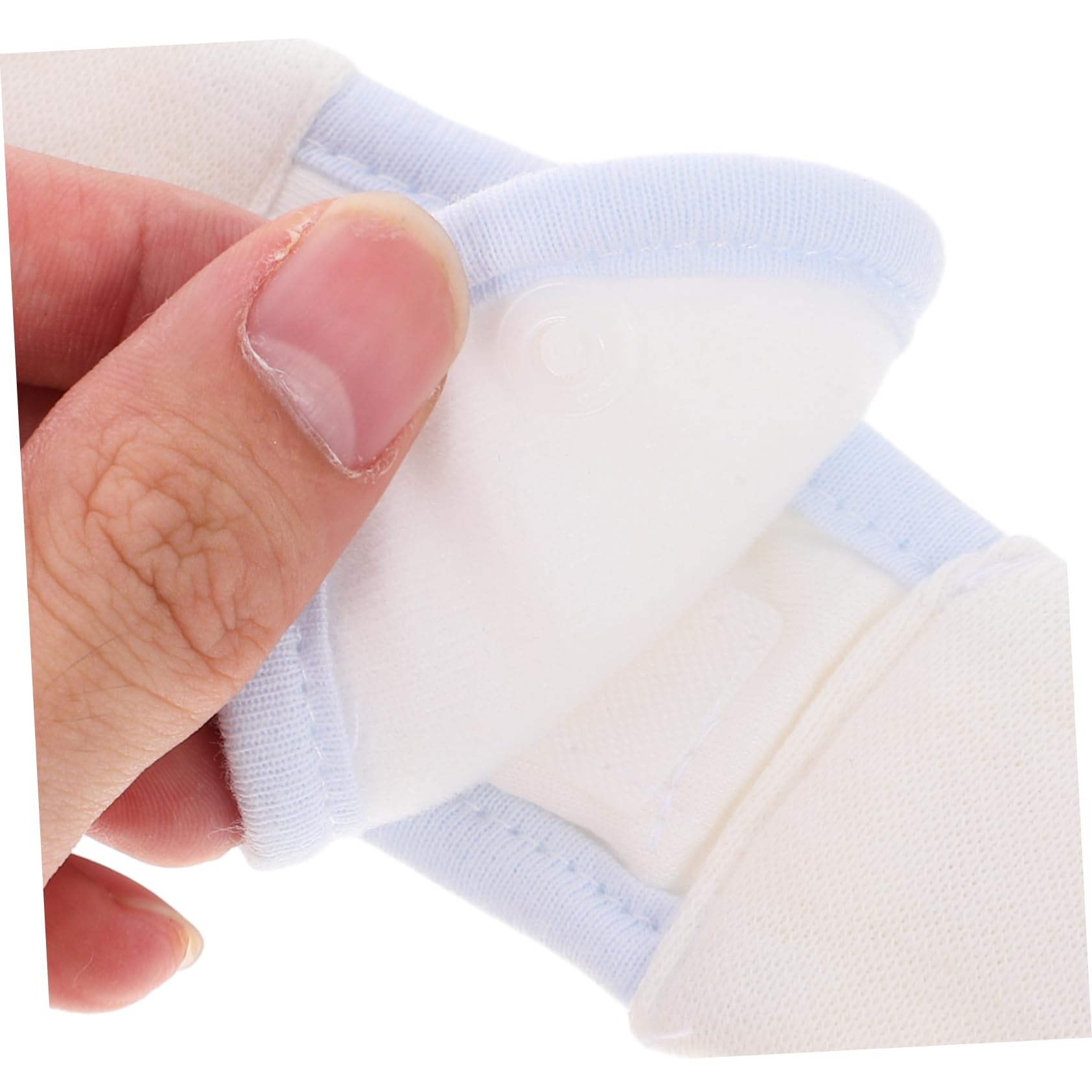 RORPOIR 3Pcs Adjustable Diaper Fixing Belts for Soft Cotton Diaper Fasten Straps Comfortable Fit for Newborns for Cloth Diapers Mixed