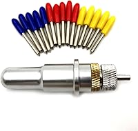 Vista 1 de 15 cuchillas de trazador de corte de vinilo de 30/45/60 grados para Roland Plotter+ soporte de hoja Roland..