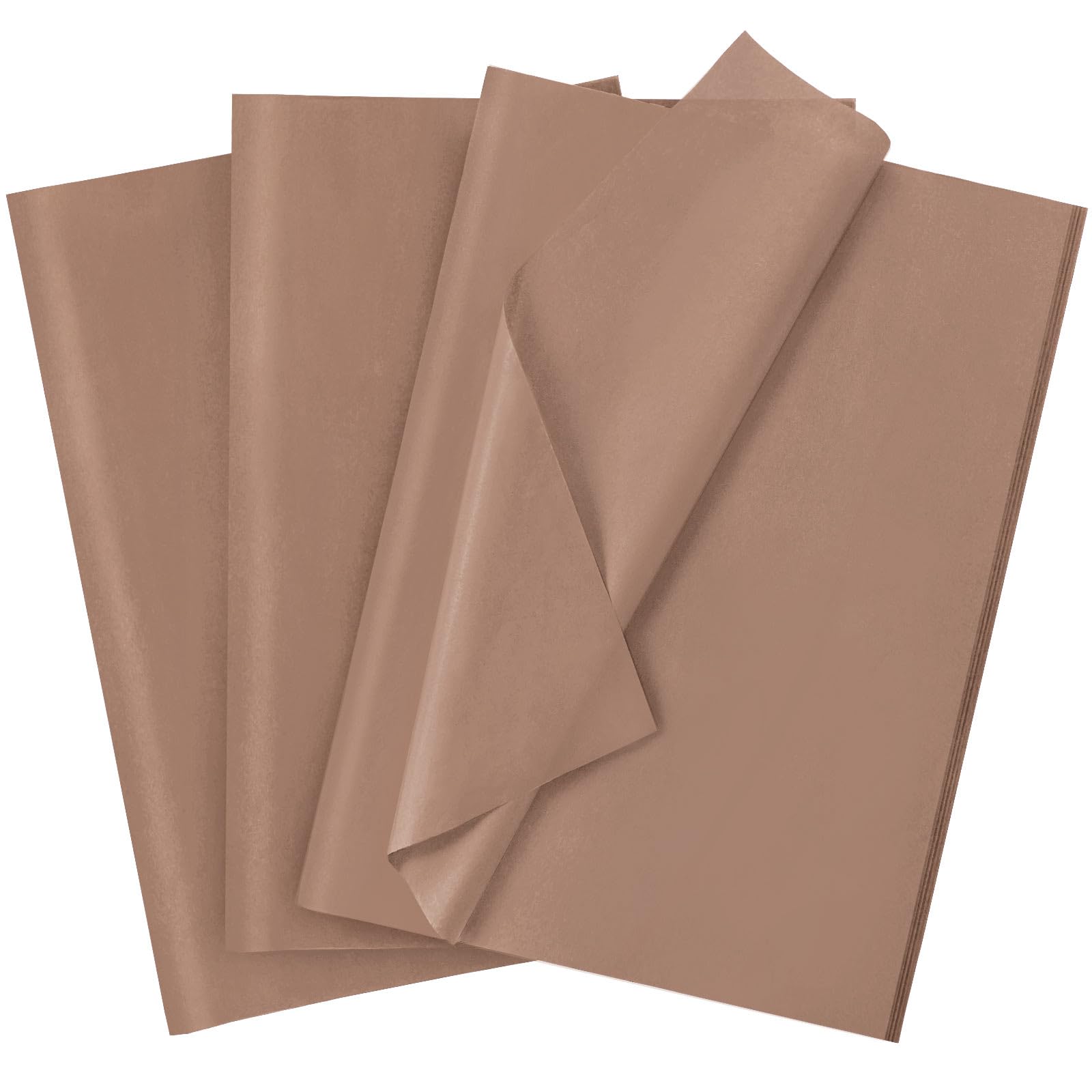 120 Sheets 14 x 20 Inch Brown Tissue Paper for Gift Bag Wrapping