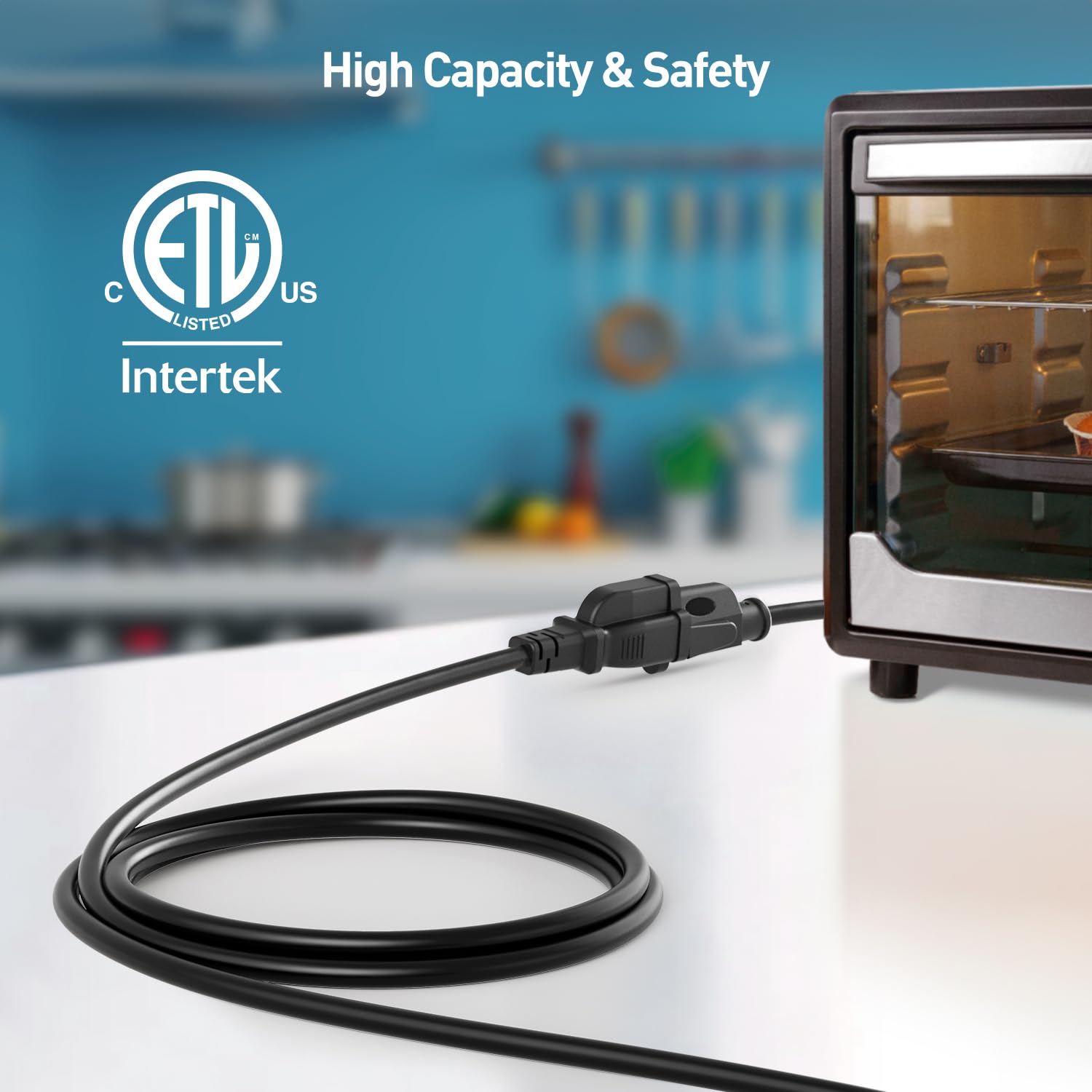 Rotating Extension Cord - 1ft Cable Matters -4