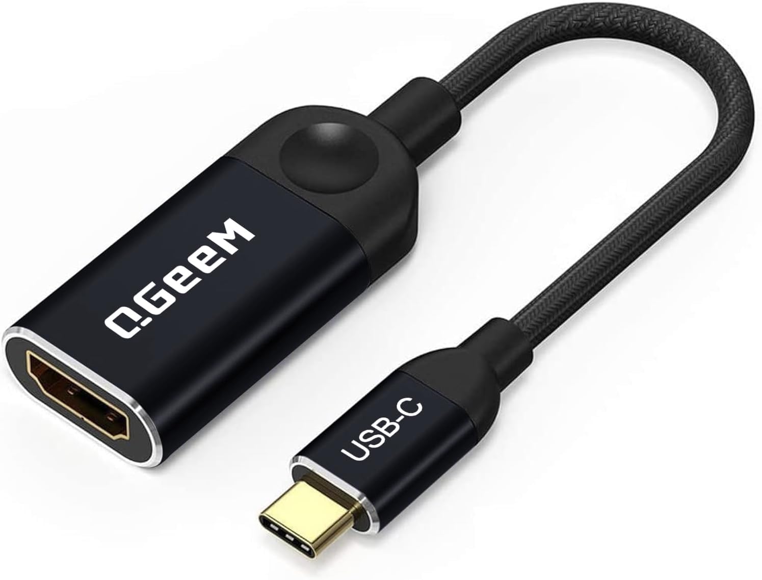 QGeeM USB C to HDMI Adapter, 4K Type C to HDMI Cable for Laptop Phone — Amazon image 11
