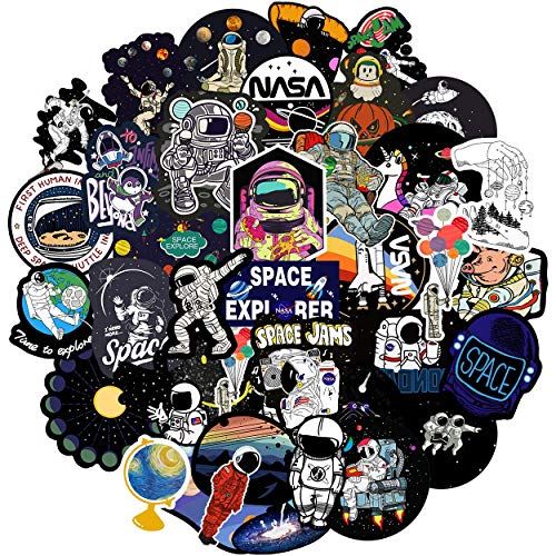 Stickers for Kids NASA Galaxy Space Sticker [ 50 Pack ] Personalized Computers
