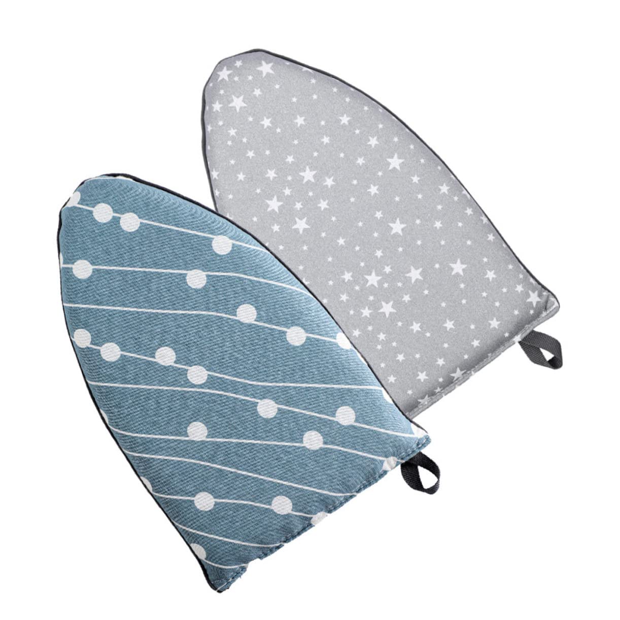 ULDIGI Lightweight Mini Ironing Board Soft Sponge Polyester Mesh Handheld Anti-steam Mitt Garment Ironing Glove Portability Easy to Use