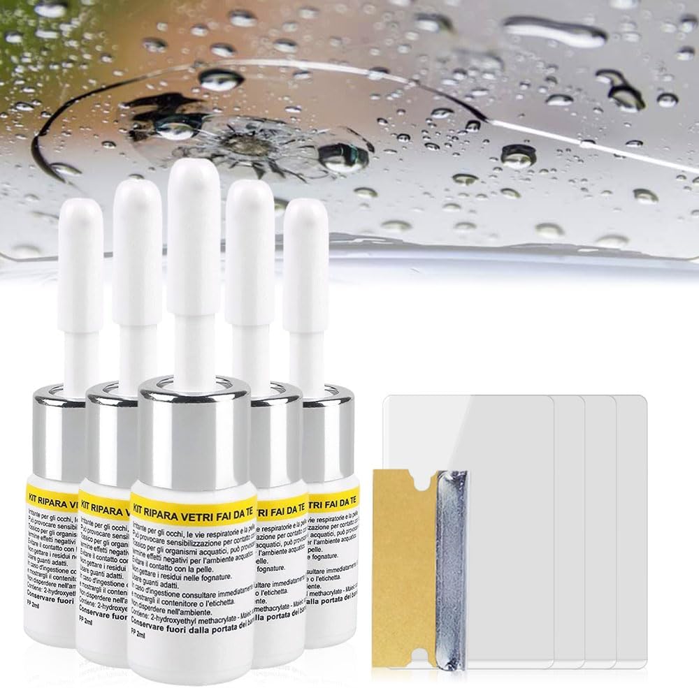 10Pcs Cracks'Gone Glass Repair Kit, Windshield Repair Kit