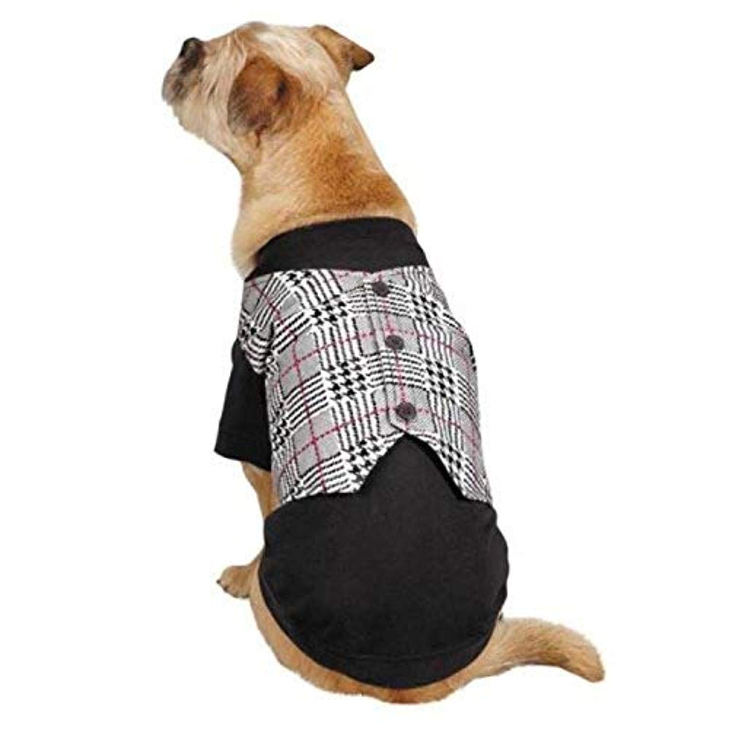 Gilet pour grand chien noir Zack & Zoey HC au style mock élégant