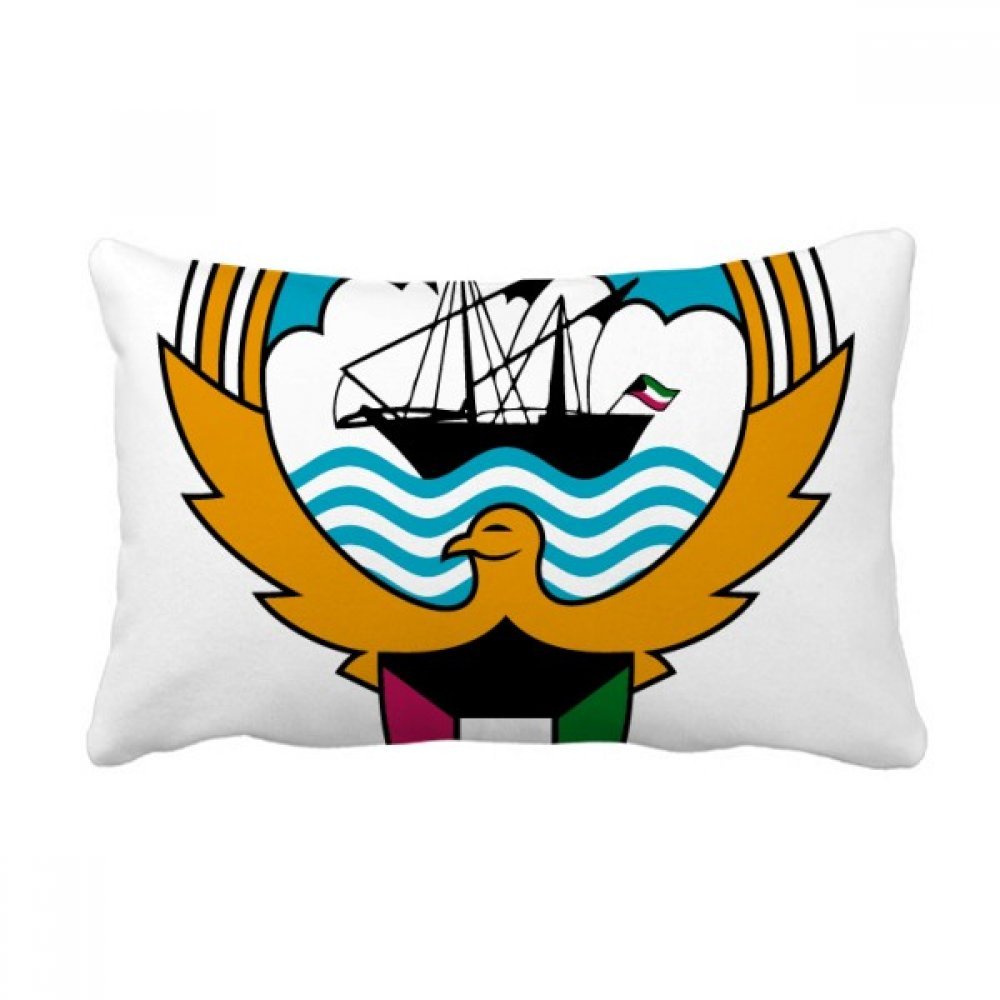 Coussin lombaire Kuwait National Emblem contre le mal de dos sur le canapé
