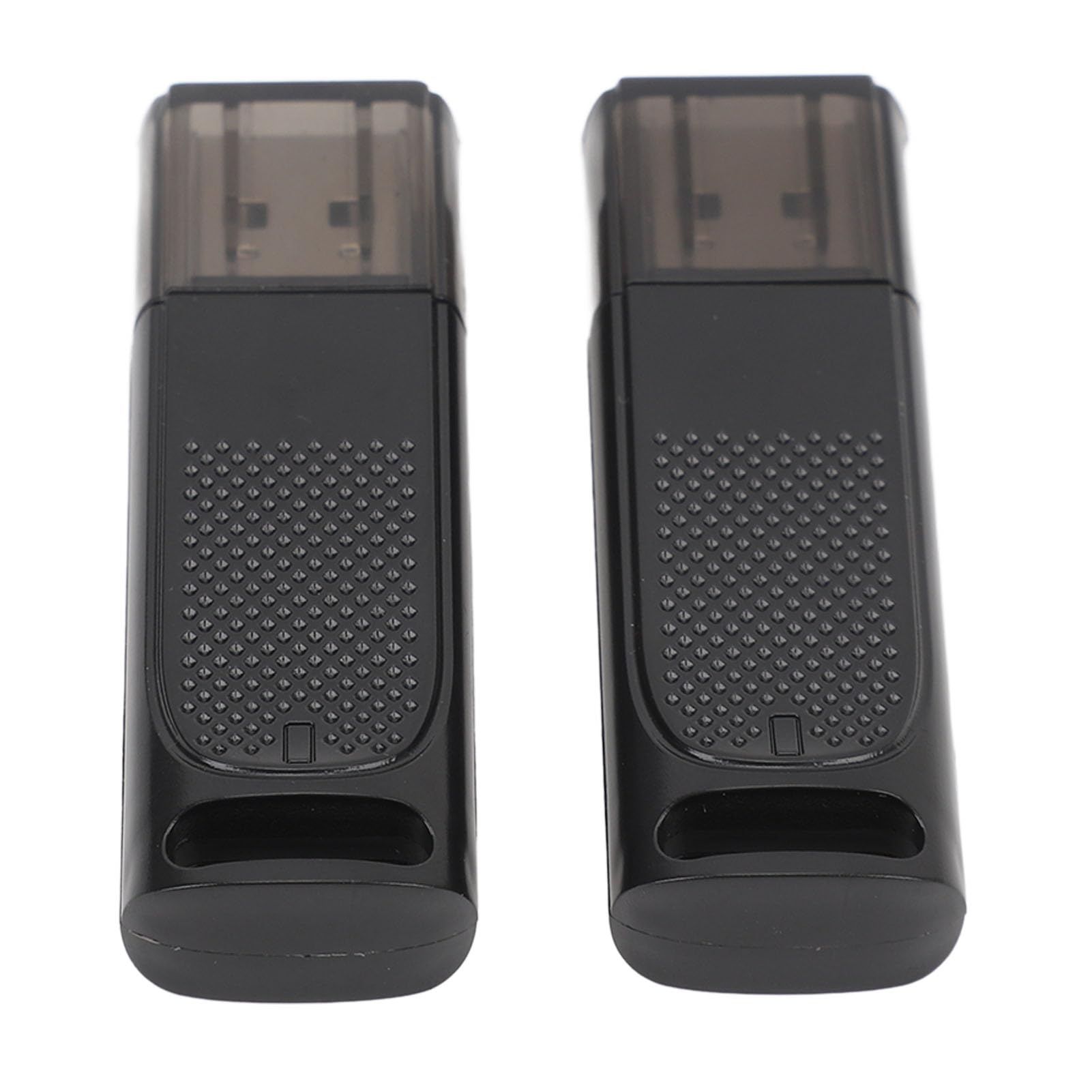 Receptor Dongle USB VR, Dongle Receptor Inalámbrico VR Ampliamente Compatible 2PCS Plug and Play para PC (Negro Transparente)