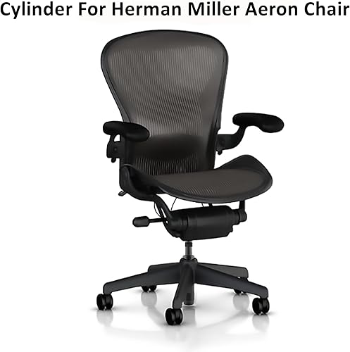 Miniatura 8 de MySit Cilindro de elevación de gas de 4 pulgadas para piezas de repuesto de silla Herman Miller Aeron cilindro neumático resistente de 450 libras