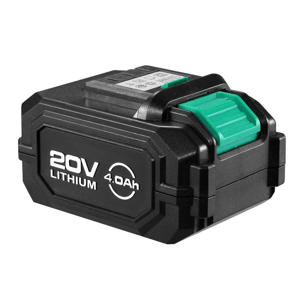 KIMO 20V Max Lithiumion Rechargeable Battery, 4.0Ah Long Life Battery