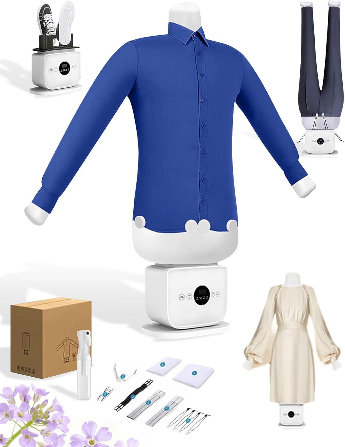 Fer à repasser automatique pour défroisser vos vêtements en voyage ou avant le travail