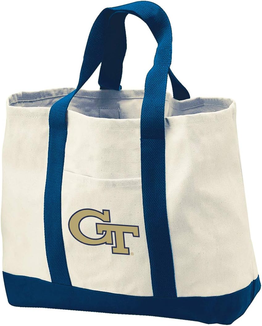 Broad Bay Georgia Tech Tote Bags OFFICIAL Georgia Tech Tote Bag Medium Multi Color