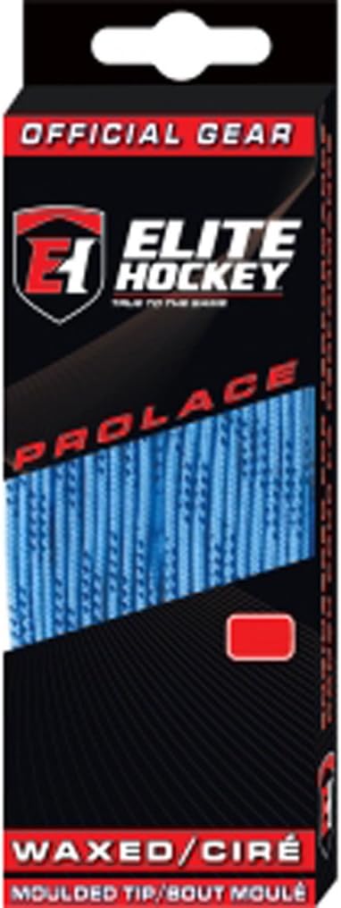 Hockey Prolace Waxed Hockey Skate Laces (Columbia Blue, 120")
