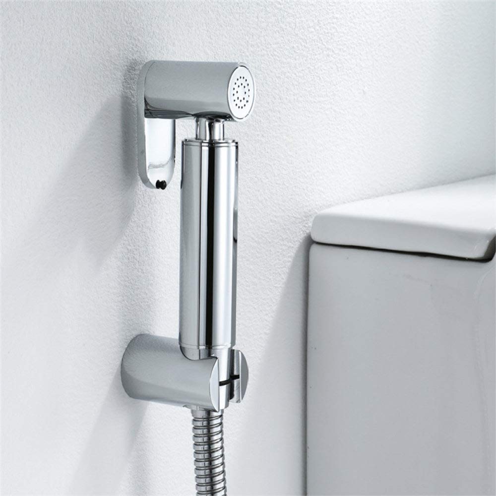 Rociador De Grifo Kit De Rociador De Inodoro De Mano A Presión Completa Y A Prueba De Fugas,Rociador De Pañales De Tela De Mano for Inodoro,Rociador De Baño Fácil De Instalar con Control De Presión