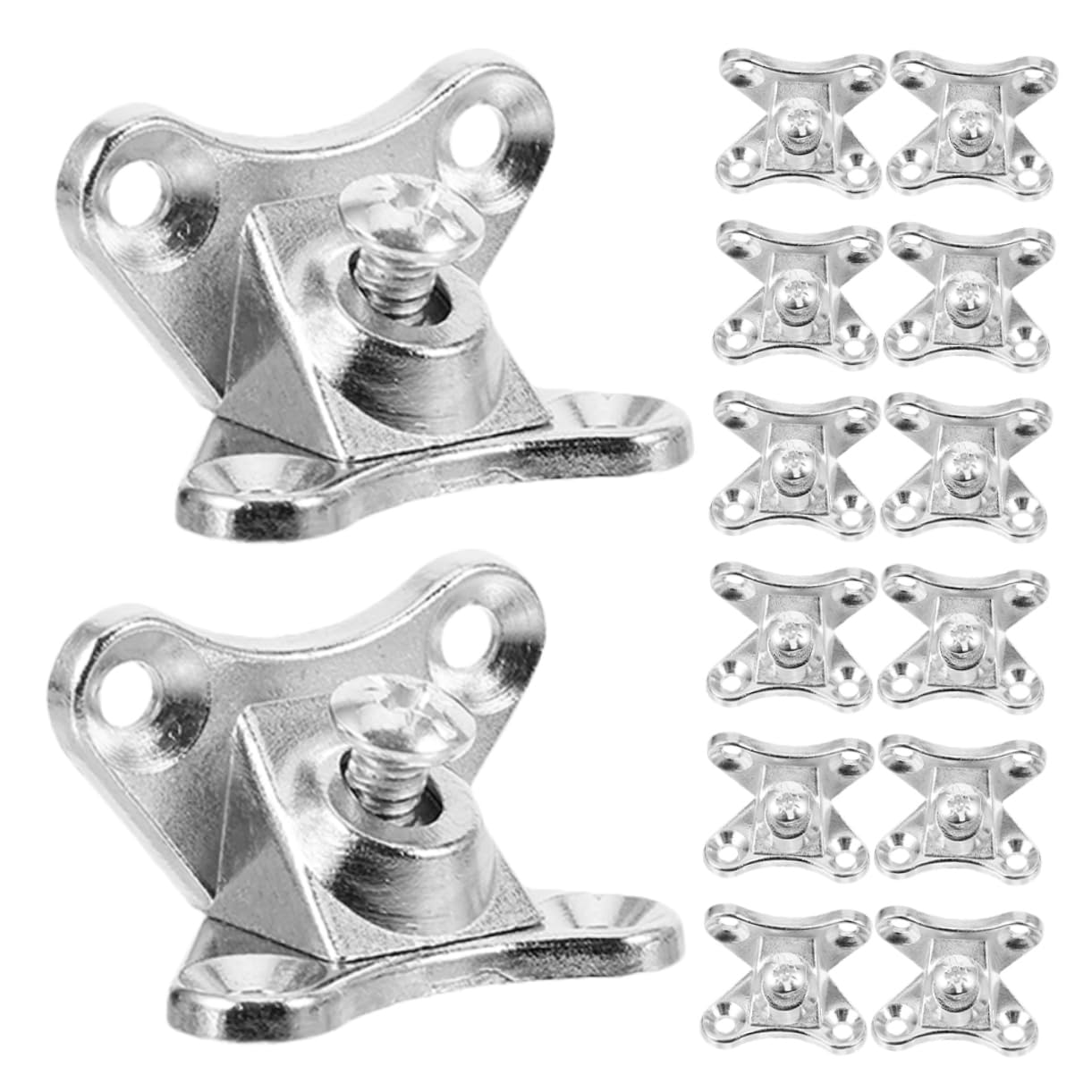 Supports Angle Rangement et Équerres Amovibles Fixation Étagère