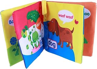 Toyvian Livro De Aprendizagem Para Bebês Livros Infantis Livro De Pano Para Crianças Meu Livro Livro Para Bebês Livros De Aprendizagem Infantil Livro De Pano Para Bebês