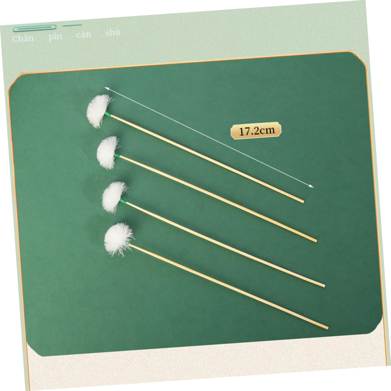 Didiseaon 8pcs Portable Ear Pickers Bamboo Handle Non-Slip Wax for Gentle Ear Cleaning