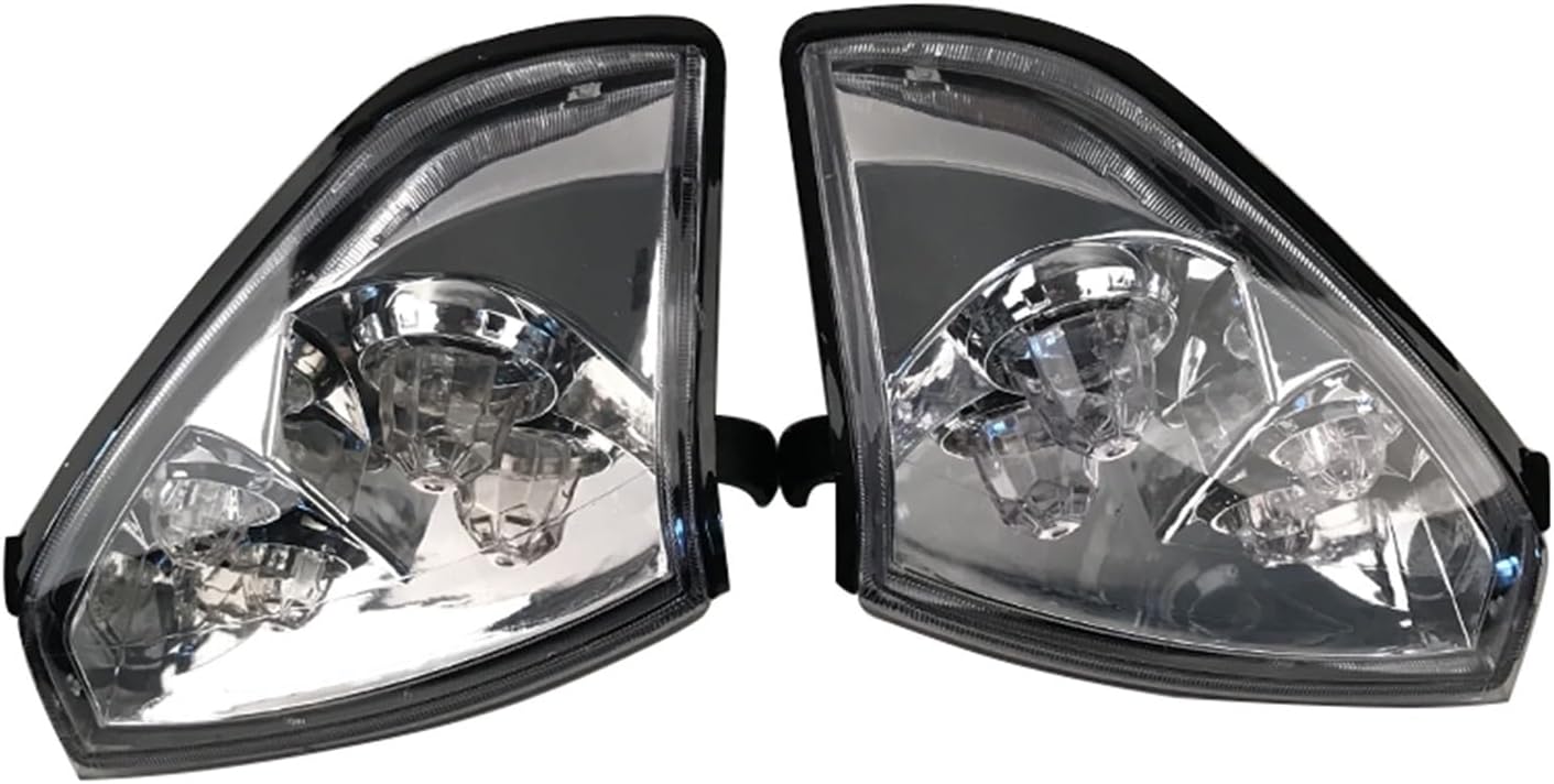 Modified White Car Turn Signal Compatible With Toyota LAND CRUISER PRADO LC90 FJ90 RZJ90 VZJ95 KZJ951998 1999 2000 2001 2002 2pcs