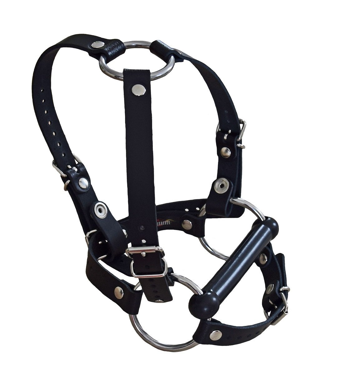 Knebel-Kopfgeschirr Mundknebel Knebel Harness mit Beißstange PONY